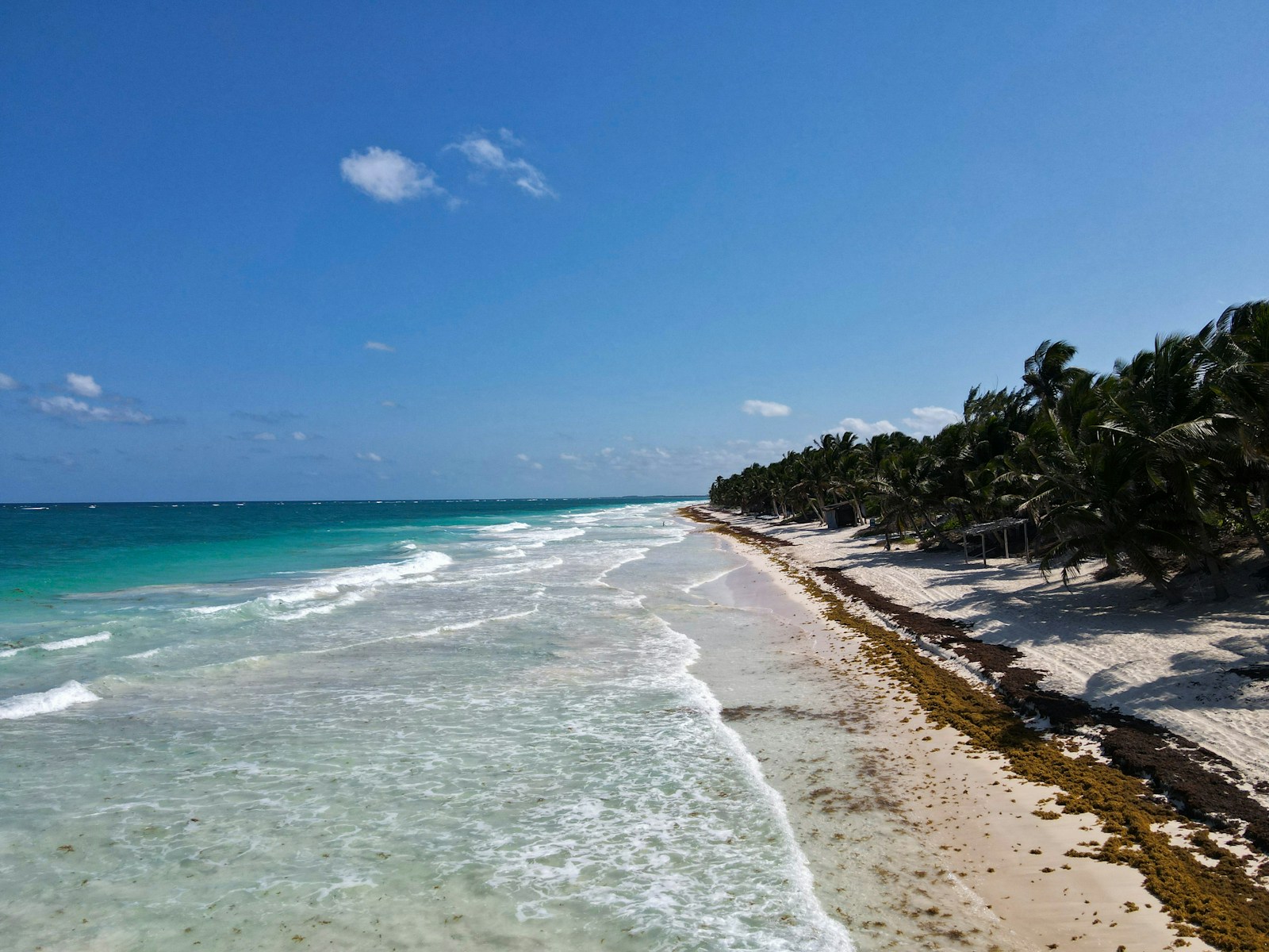 Rovine di Tulum sulla costa caraibica del Messico