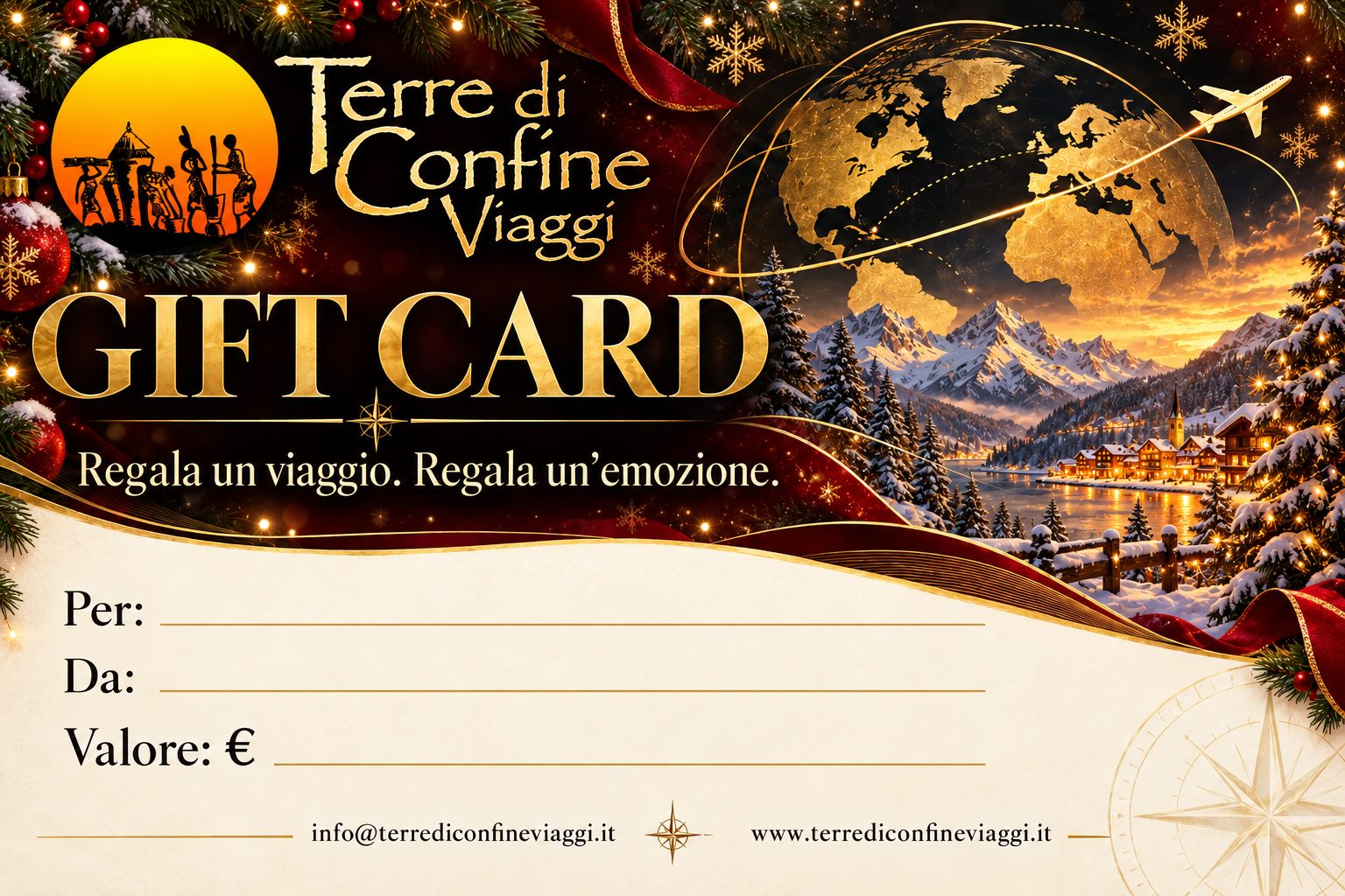 Gift card natalizia